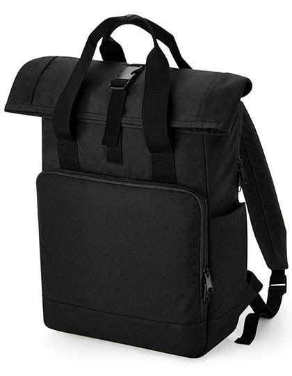 Bg L Bagbase Recycelter Twin Handle Roll Top Laptop Rucksack Online