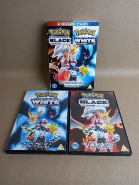 Pokemon The Movie White Victini And Zekrom Black Victini And