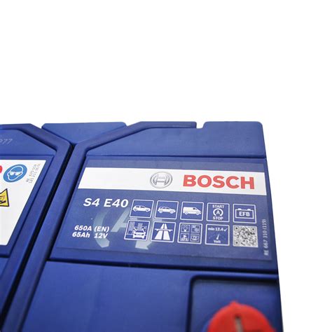 Автомобильный аккумулятор BOSCH EFB Asia 65Ah 650A R правый D23