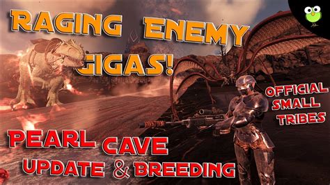 ARK Official Smalls PvP CLAPPING A TRIBE WITH OP GIGAS NEW BASE