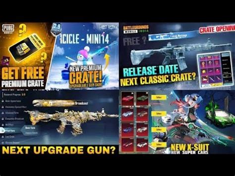 Next Premium Create In Bgmi Upgrade Gun Skin M Glacier Confirm