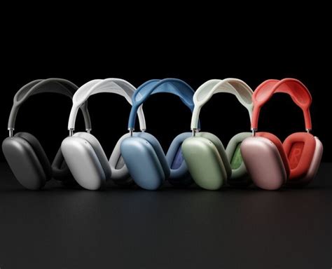 Apple AirPods Max in Official Colors - FlippedNormals