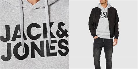 Chollo Sudadera Con Capucha Jack Jones Jjelogo Blocking Para Hombre