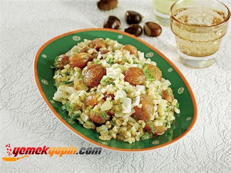 Kestaneli Bulgur Pilav Tarifi Nas L Yap L R Yemek Tarifleri