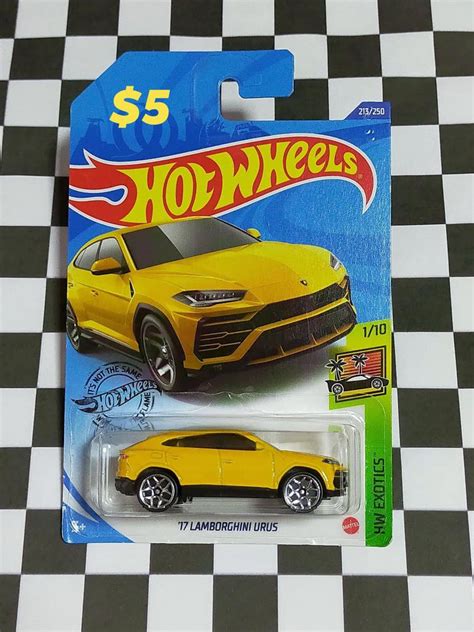 Hot Wheels Lamborghini Urus Hobbies Toys Toys Games Bricks Figurines On Carousell