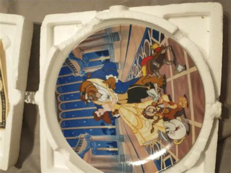 DISNEY BEAUTY AND The Beast Knowles Bradford Exchange Collectors Plate