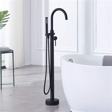 Freestanding Bathtub Faucet,Matte Black Stainless Nepal | Ubuy