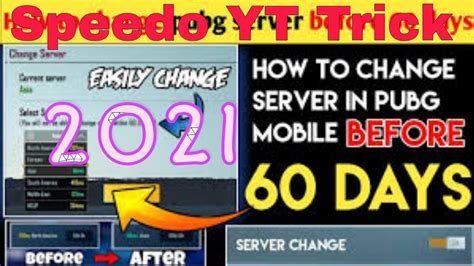 Change Server Before 60 Days Pubg Server Change Pubg Sever Change