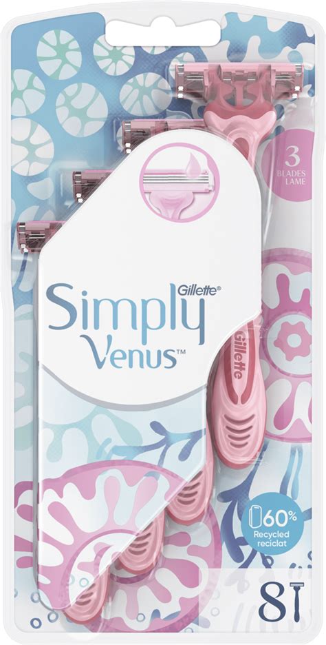 Gillette Venus Simply Maszynki Do Golenia Ostrzowe Jednorazowe