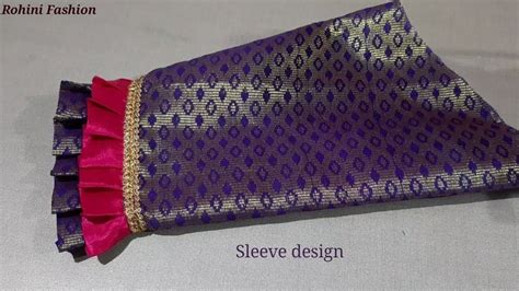 Beautiful Sleeve Design Simple And Easy Method Of Stitching Youtube