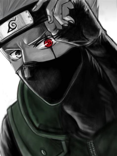 Kakashi Anbu Mask Sharingan