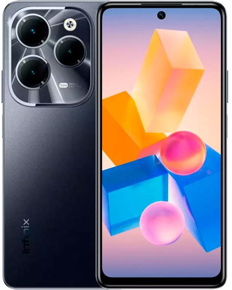 Мобільний телефон Infinix HOT 40 8 256GB Starlit Black фото відгуки характеристики в