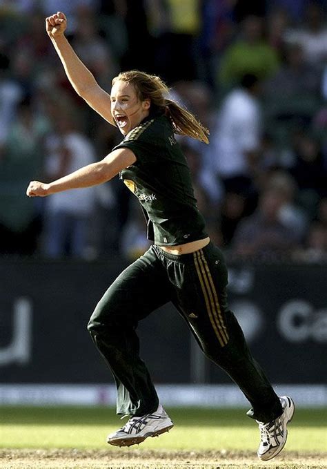 Ellyse Perry celebrates one of her four strikes | ESPNcricinfo.com