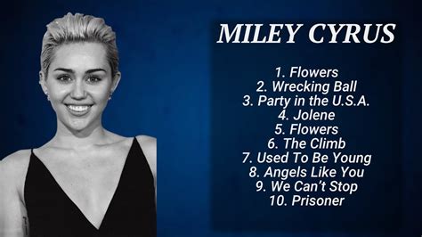 Miley Cyrus ~ Greatest Hits Full Album Miley Cyrus ♫ Youtube