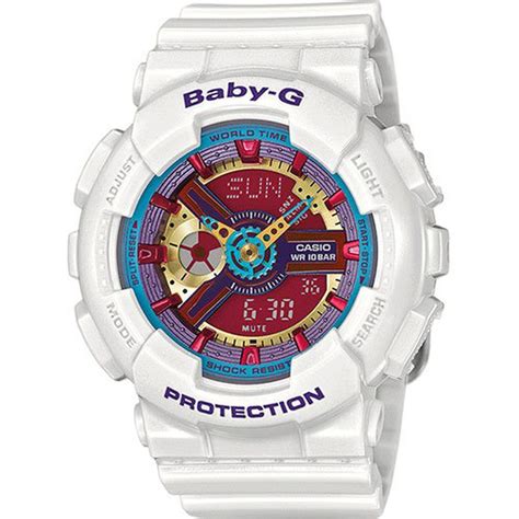 Reloj Casio Baby G Mujer Ba Aer Blanco Joyeriacanovas