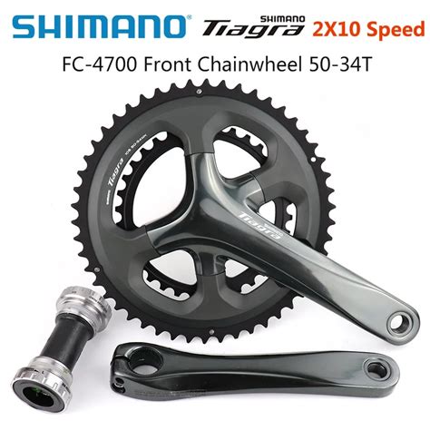 Shimano Platos Y Bielas Para Bicicleta De Carretera Tiagra FC 4700