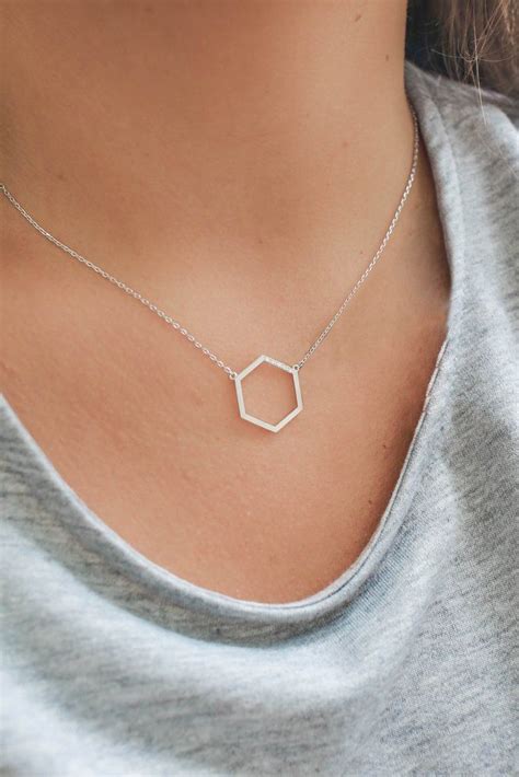 Pin By Jacques Ferrieux On Home Decor Inspiration Hexagon Necklace