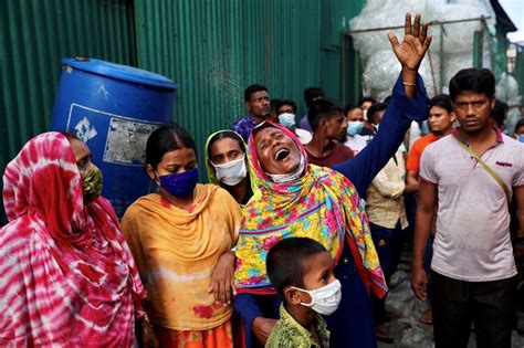 Many Among Dead In Bangladesh Factory Fire Burned Beyond Recognition