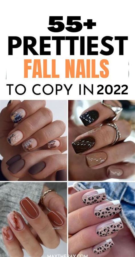 55 Stunning Fall Nails Designs And Ideas You Need To Try Simple Fall