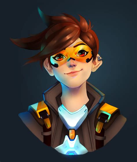 ArtStation - Overwatch 2 - Tracer Fanart