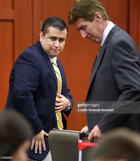 George Zimmerman Left Arrives For The 20th Day Of His Trial With