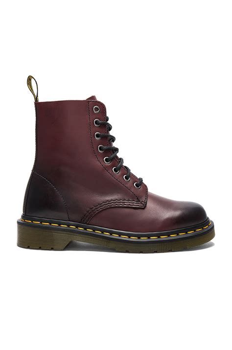 Dr Martens Pascal Eye Boot In Cherry Red Modesens