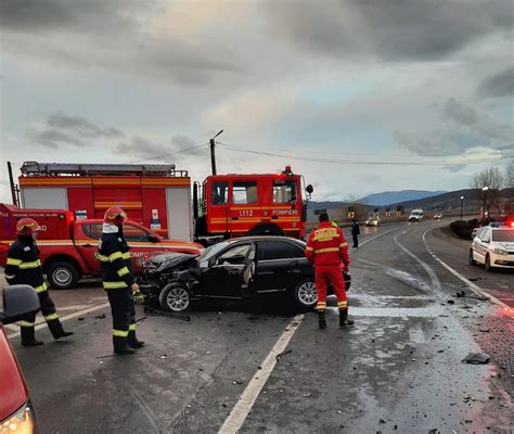 Accident mortal pe DN 1 în zona Avrig după impactul dintre un