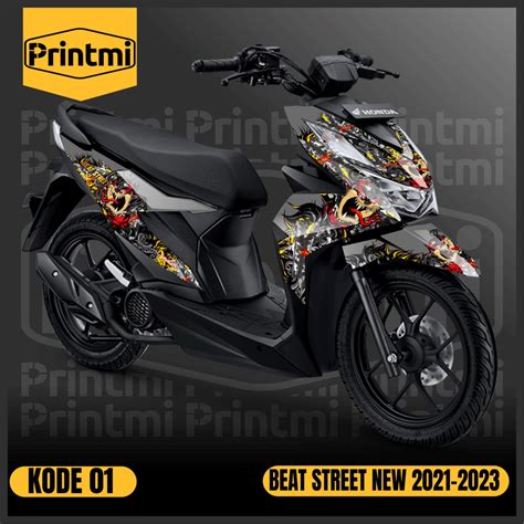 Jual Printmi Decal Sticker Beat Street New Full Body Stiker 2021 2022