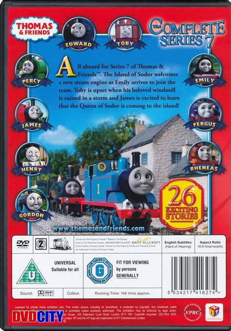 Thomas The Tank Engine And Friends Series 7 Dvdcitydk