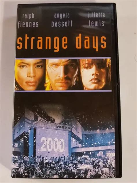 STRANGE DAYS Ralph Fiennes Angela Bassett Juliette Lewis Vhs