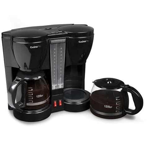 The Best Double Carafe Coffee Maker Krups Double Brewer Dual Carafe Coffee Home Previews