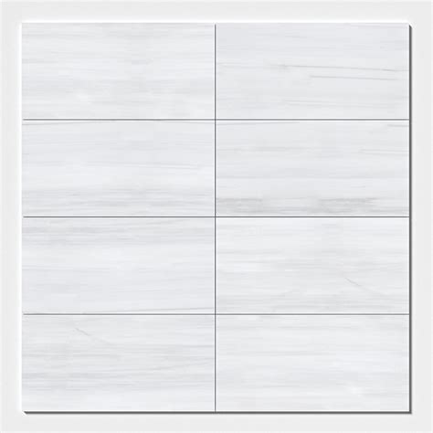 Bianco Dolomiti Honed Marble Tile 12x24x3 8 White Marble