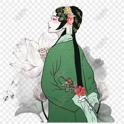 Chinese Style Opera Costume Illustration, Chinese Style Opera Costume ...