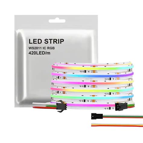 Coxo Digital Cob Dream Color Ws Led Strip V V Led Led