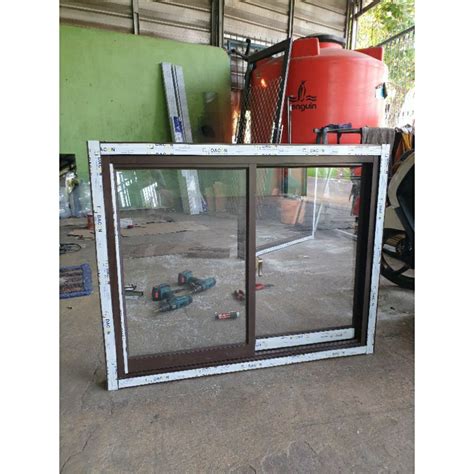 Jual Kusen Aluminium Model Jendela Sliding Kanan Kiri T100 X L80