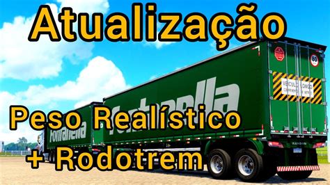 Lan Amento Rodotrem Peso Real Stico Sider Randon New R Am Ets