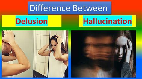 Psychology Difference Between Delusion And Hallucination Youtube