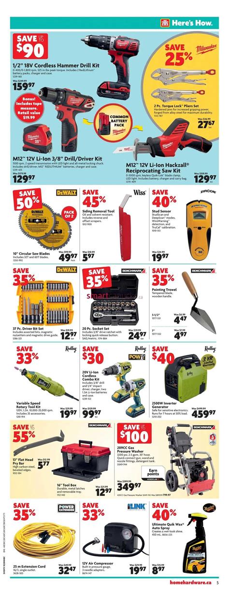 Home Hardware Building Centre Bc Flyer May To