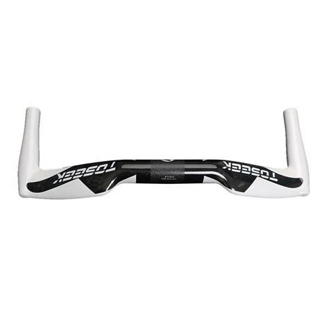 TOSEEK UD Full Carbon Fiber Fixed Gear Road Bike TT Bullhorn Bar