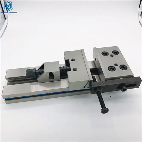 Precision Machine Vice Gt Modular Vise With Thread Holes For Soft Jaw