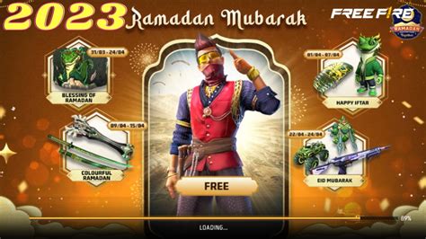 Ramzan Event Free Rewards Ramazan Mubarak Garena Free Fire