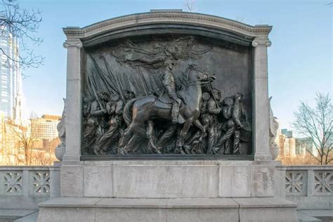 The 54th Massachusetts 'Glory' Memorial was rededicated after it was ...