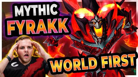 World First Mythic Fyrakk Amirdrassil Echo Gingi Mage Pov Youtube