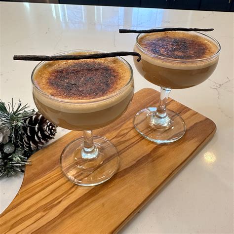 Crème Brulée Espresso Martini