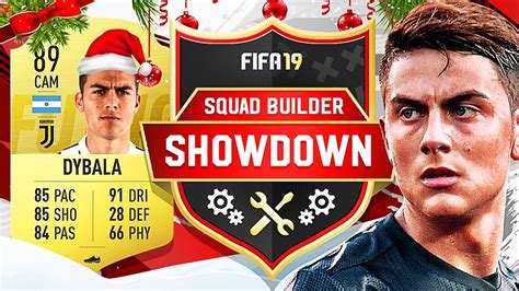 Squad Builder Showdown Advent Calendar Day Xmas Dybala Fifa