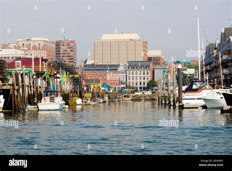 Portland, Maine waterfront Stock Photo - Alamy