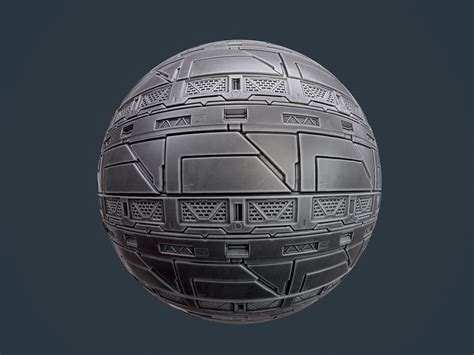 Sci Fi Military Seamless PBR Texture 132 Texture CGTrader