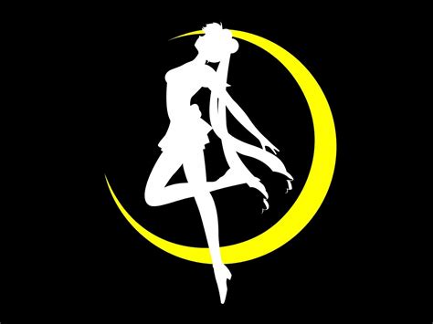 Sailor Moon Silhouette Hd Wallpaper