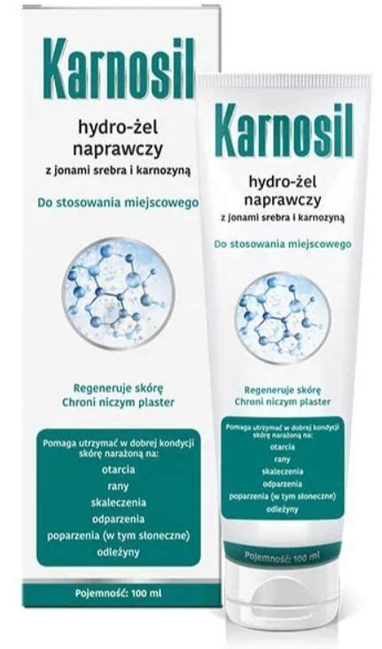 Karnosil hydro żel naprawczy z jonami srebra i karnozyną 100 ml