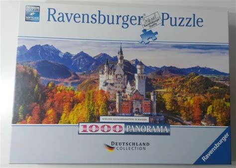 RAVENSBURGER PUZZLE Schloss Neuschwanstein In Bayern 1000 Teile EUR